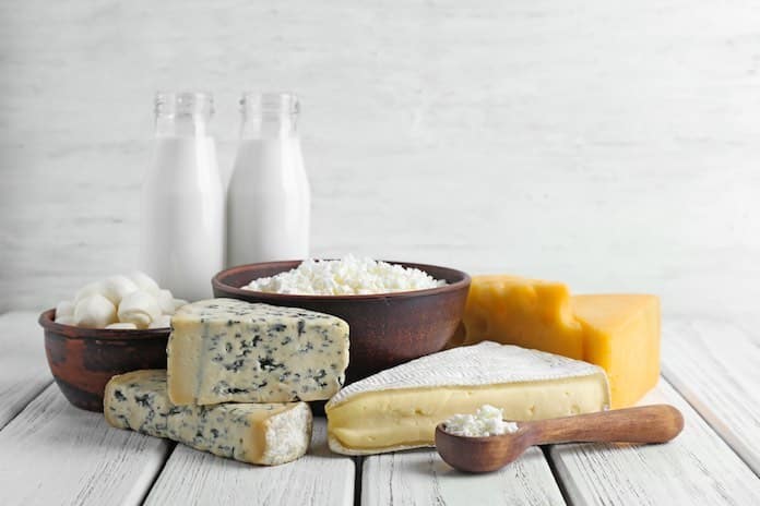 vitamín A a mliečne výrobky